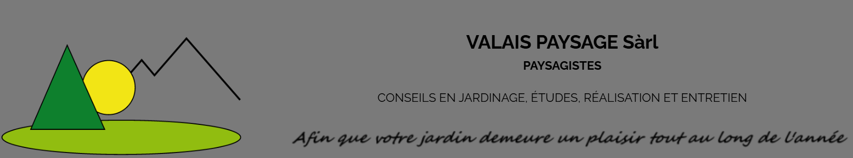 Logo de Valais Paysage Sàrl