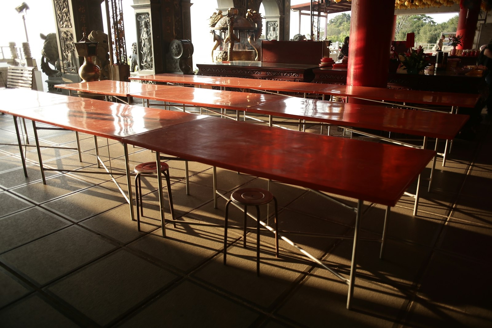 La salle avant le repas